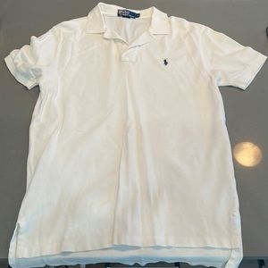 Ralph Lauren Men’s SZE M white polo